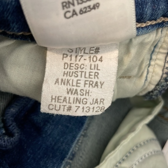 Mother PETITES The Lil Hustler Ankle Fray denim jean - Picture 12 of 12